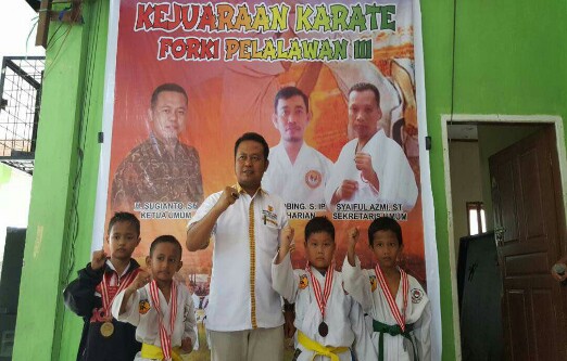 Anggota DPRD Riau Sugianto Dikukuhkan Pimpin FORKI Pelalawan